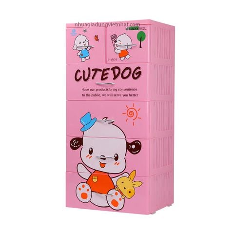  Tủ Lucky 5T 3865 - Cute dog 