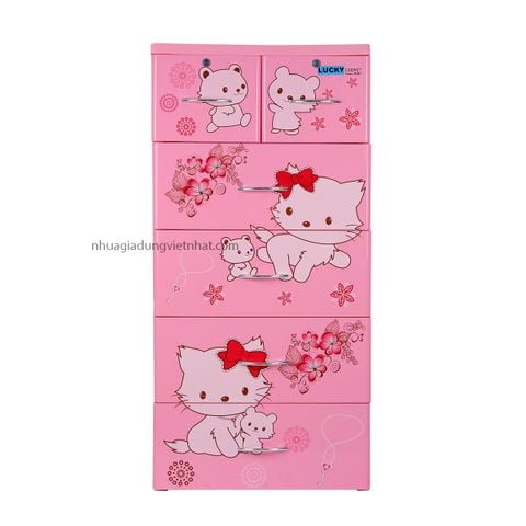  Tủ Lucky 5T 3865 - Mèo Kitty 
