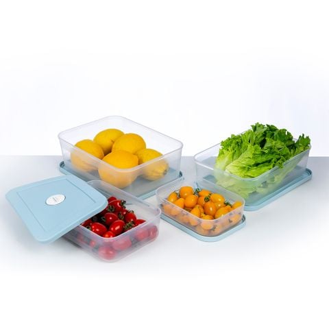  Bộ hộp thực phẩm chữ nhật tiện ích Hokori 6596 