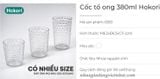  Cốc tổ ong 380ml Hokori 6383 
