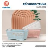  Rổ vuông trung 3302 