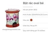  Bật rác Ovan bé 8012 