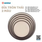  Đĩa tròn Thái 2 màu 2T-1302 
