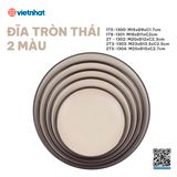  Đĩa tròn Thái 2 màu 2T5-1304 
