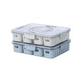  Hộp thực phẩm chữ nhật quai xách 4 ngăn Hokori 6510-1 