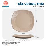  Đĩa vuông Thái 1271 