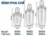  Bình pha chế 460ml 0102 