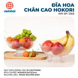  Đĩa hoa chân cao Hokori 1263 