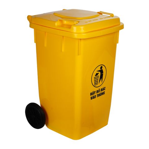 Thùng rác có bánh xe 100L 