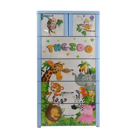  Tủ Funny 5T 3821 - Vườn thú 
