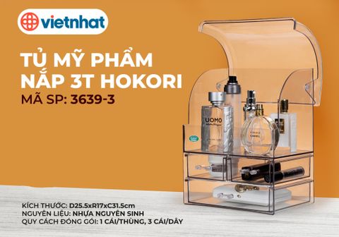  Tủ mỹ phẩm nắp 3T Hokori 3639-3 