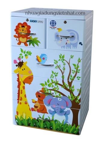  Tủ Lucky 4T 3864 - Vườn thú 