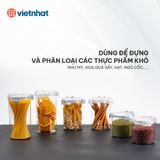  Hộp đựng đồ khô tròn 1600ml Hokori 6595 