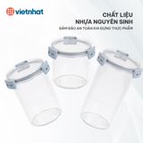  Hộp đựng đồ khô tròn 1200ml Hokori 6594 