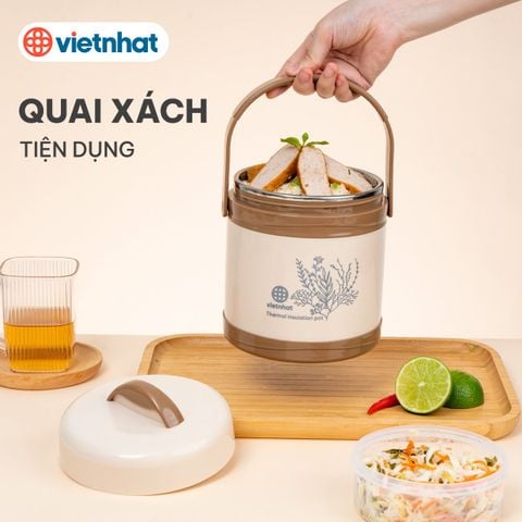  Cặp lồng giữ nhiệt inox 6466 