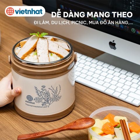  Cặp lồng giữ nhiệt inox 6465 