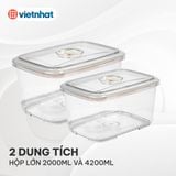  Bộ hộp lạnh chữ nhật Tomei Hokori 6561+6562 