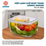  Hộp lạnh chữ nhật Tomei 4200ml Hokori 6562 