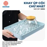  Khay úp cốc chữ nhật 5682 