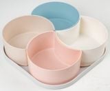  Khay mứt vuông 4 ngăn 5636 