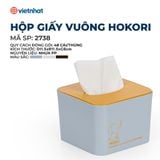  Hộp giấy vuông Hokori 2738 