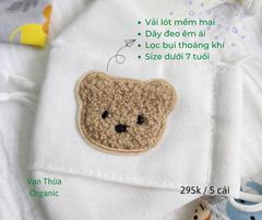 KHẨU TRANG VẢI MUSLIN NGƯỜI LỚN