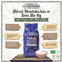 BỘT MÌ MANITOBA HỮU CƠ LE CENTENARIE(PROTEIN 14)