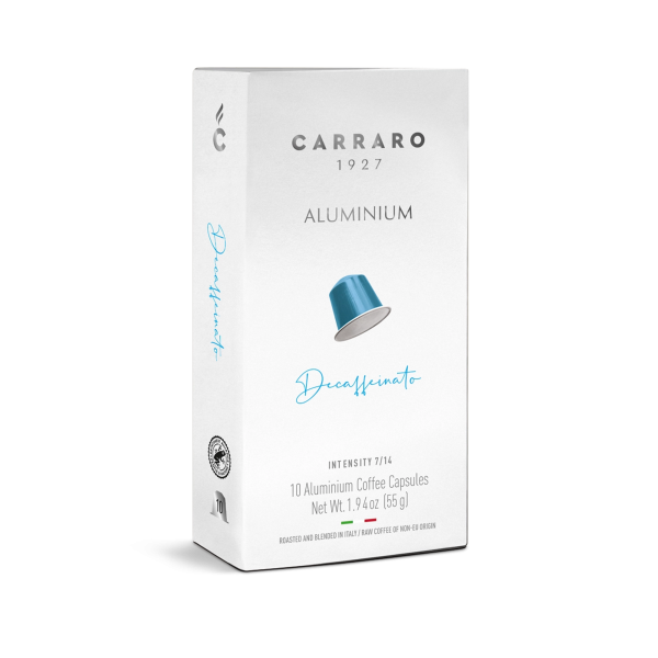  Cà Phê Viên Nén Nhôm Carraro Decaffeinato 