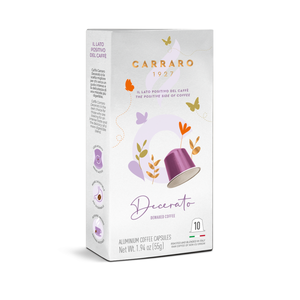  Cà phê viên nén nhôm Carraro Decerato 
