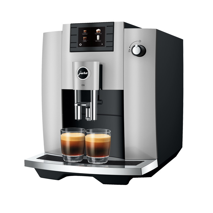 Máy pha cà phê tự động Jura E6 Platinum The Green Coffee Máy pha cà