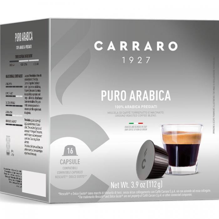  Cà phê viên nén nhôm Puro Arabica 16 viên loại Dolce Gusto 