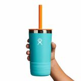  Ly nước giữ lạnh dành cho trẻ Hydro Flask Kids Tumbler With Straw And Boot Anemone 12 Oz (355ml) KT12PS 