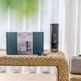  Máy Pha Cà Phê Outin Nano Traveler Espresso Gift Set (Space Grey) 