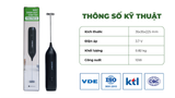  Máy đánh bọt cầm tay Promix PM-FM10 