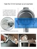  Neouza - Tamper nén cà phê bằng lò xo trợ lực (53mm, 58mm) 