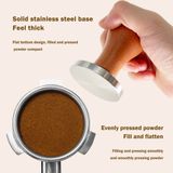  Neouza - Tamper nén cà phê bằng cán gỗ (53mm, 58mm) 