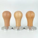  Neouza - Tamper nén cà phê bằng cán gỗ (53mm, 58mm) 