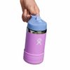  Bình nước giữ lạnh dành cho trẻ Hydro Flask Kids Wide Mouth Straw Cap And Boot Anemone 12 Oz (355ml) W12CSWBB 