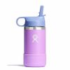  Bình nước giữ lạnh dành cho trẻ Hydro Flask Kids Wide Mouth Straw Cap And Boot Anemone 12 Oz (355ml) W12CSWBB 