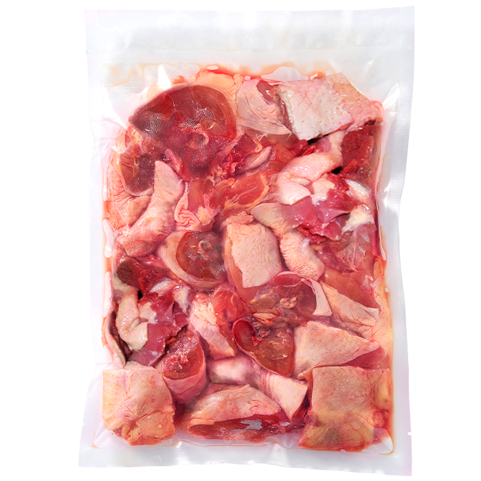  Vịt làm sạch cắt miếng 