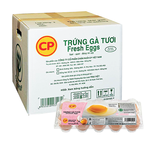  Trứng gà số 2 (Thùng 150 quả) 