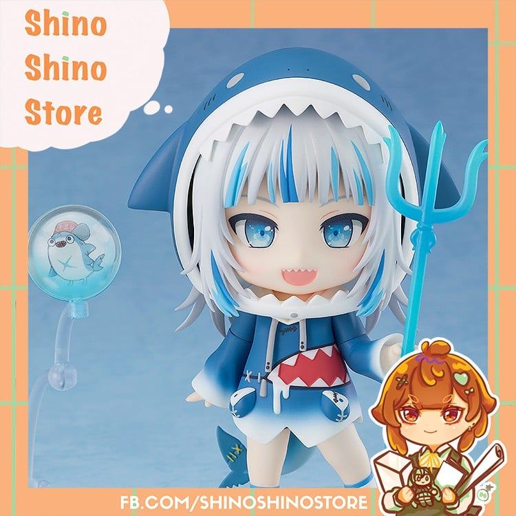 Goodsmile Mô hình Nendoroid 1688 Gawr Gura dòng hololive production 10cm  HLND01  GameStopvn