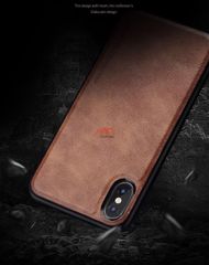 Ốp lưng da iPhone XSmax X-level - Leather Case