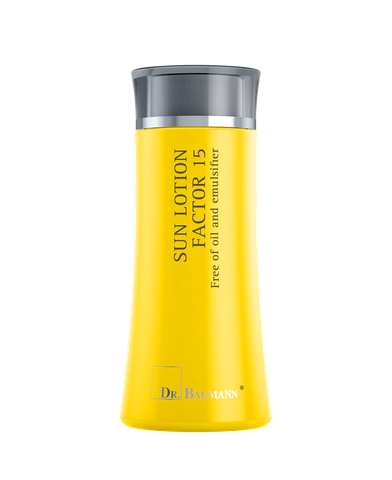  SUN LOTION FACTOR 15 Free of oil and emulsifier 