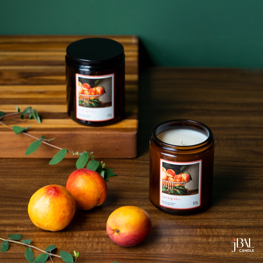 Nến thơm hương Đào chín ngọt mát - Spring Kiss Candle