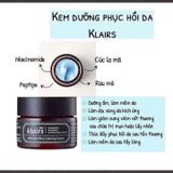  Kem dưỡng ẩm làm dịu da Klairs Midnight Blue Calming Cream ( Lọ 30ml ) 