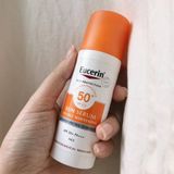  Kem Chống Nắng Eucerin Cho Da Nhờn & Mụn 50ml Sun Gel-Creme Oil Control Dry Touch SPF 50+ UVB UVA 