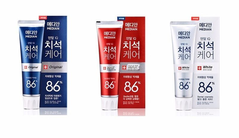   Kem đánh răng Median 93% Hàn Quốc – Màu Đỏ 