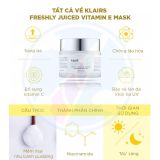  COMBO Serum Vitamin C + Kem Dưỡng Klairs ( Trắng ) 