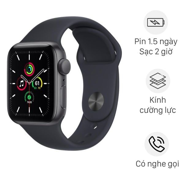 Apple Watch SE Viền Nhôm GPS